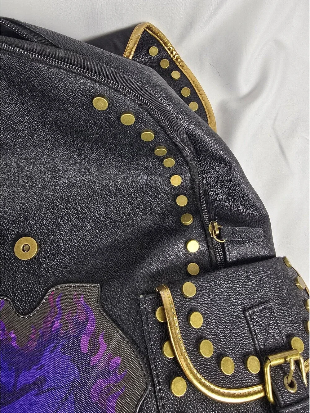 Disney Store Descendants 3 Maleficent Black Backpack Sleeping Beauty Bag  NEW